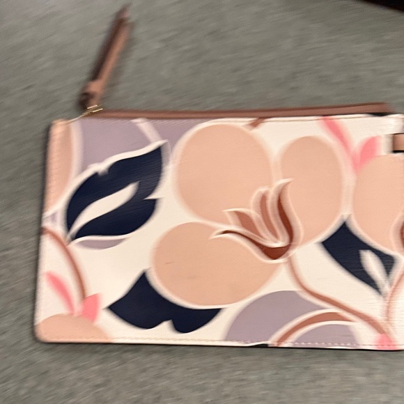 Kate Spade Floral Tote - Cream, Tan, Black, Pink - Picture 4 of 12